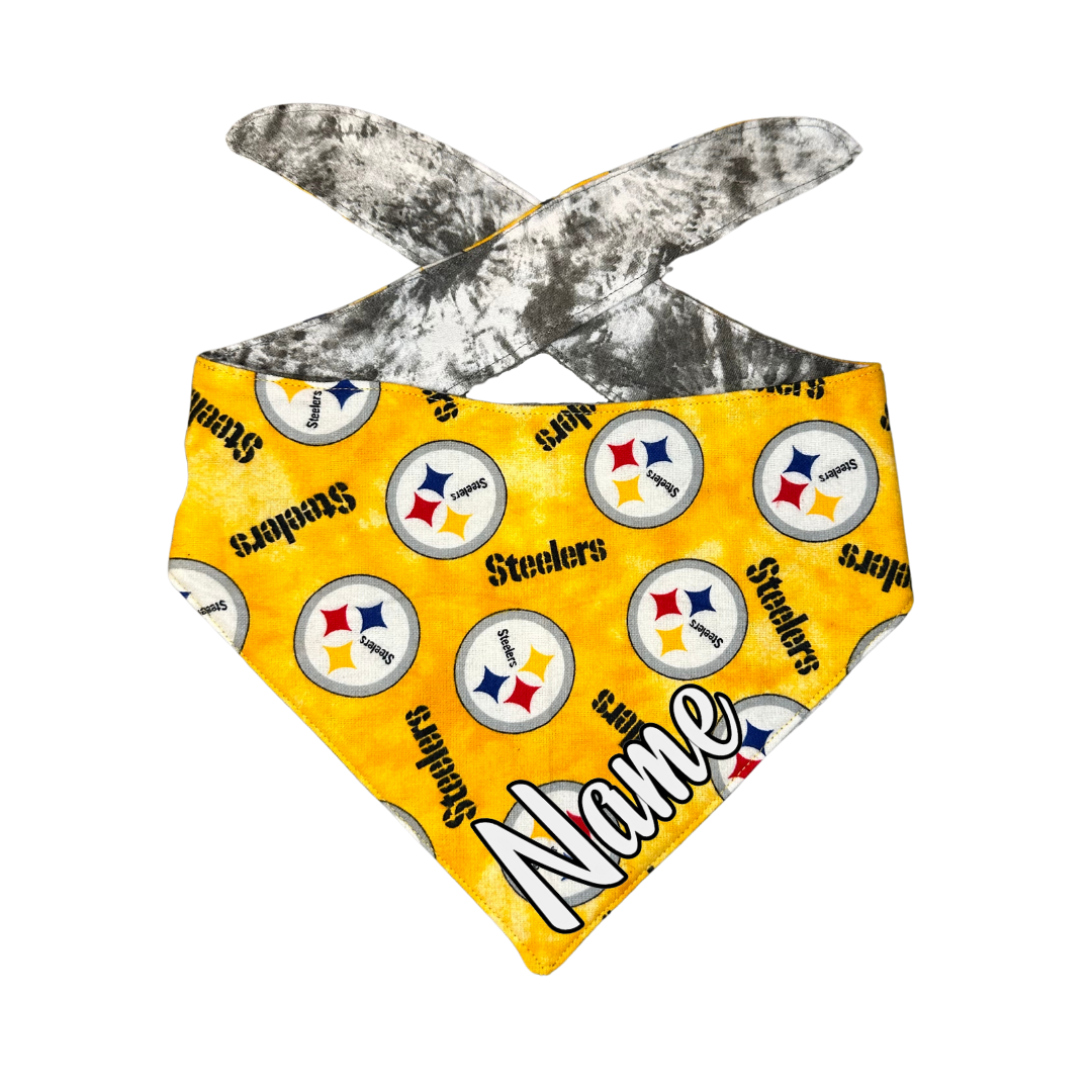 Tie Dye Steelers Bandana