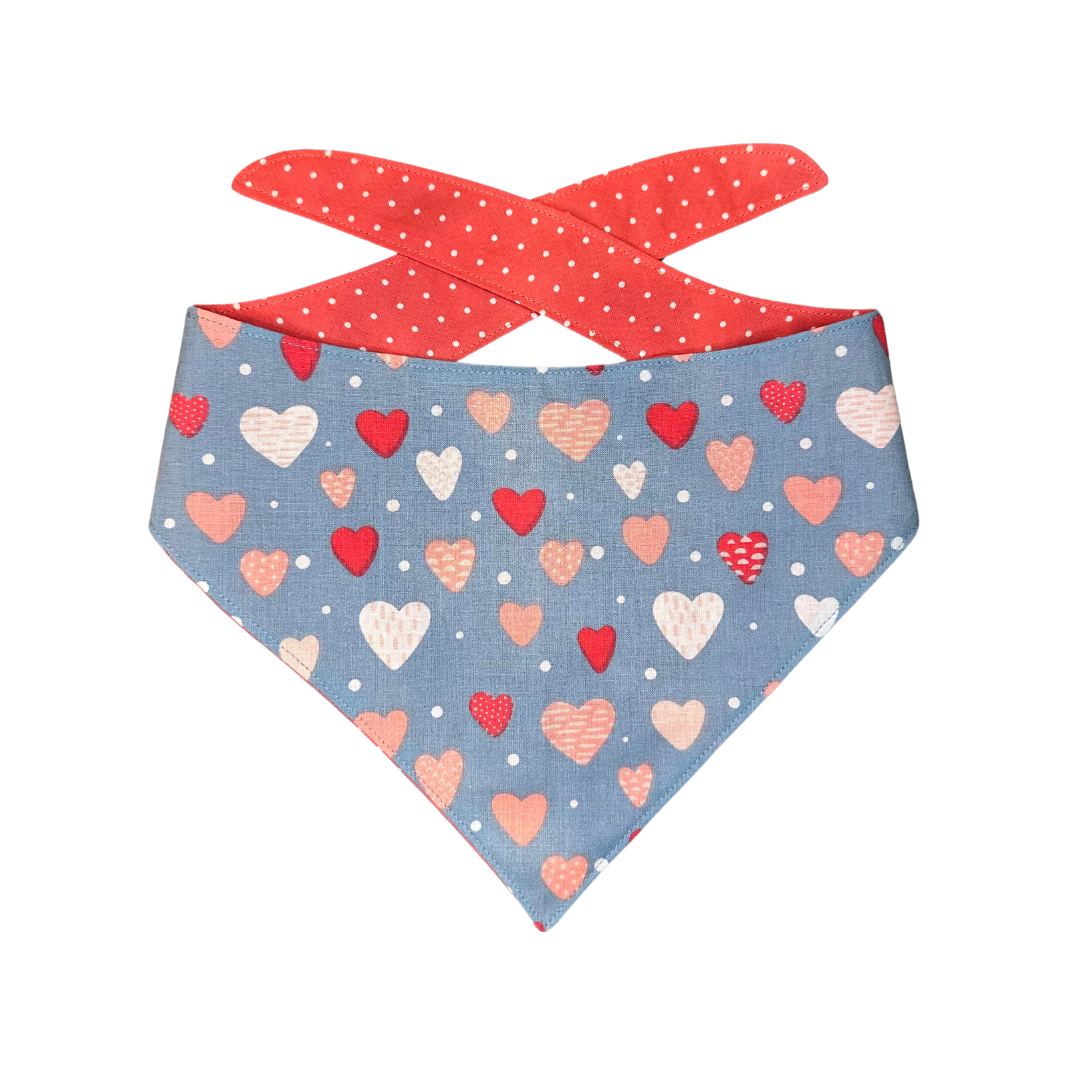 Dots & Hearts Bandana