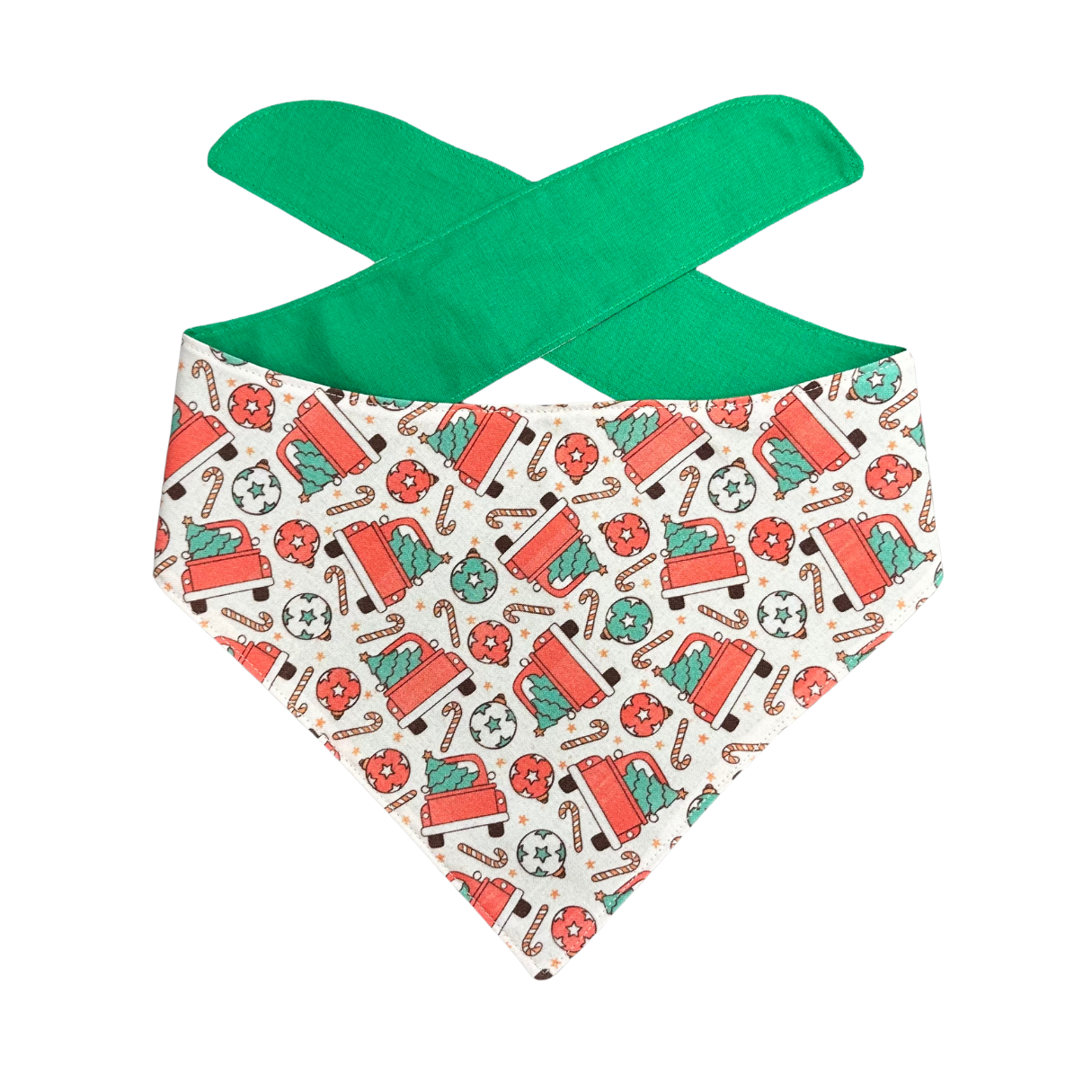 Christmas Trees & Trucks Bandana